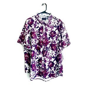 7DIAMONDS Size XXL Ruby Tuesday Men’s Button-Down Woven Shirt - BNWT